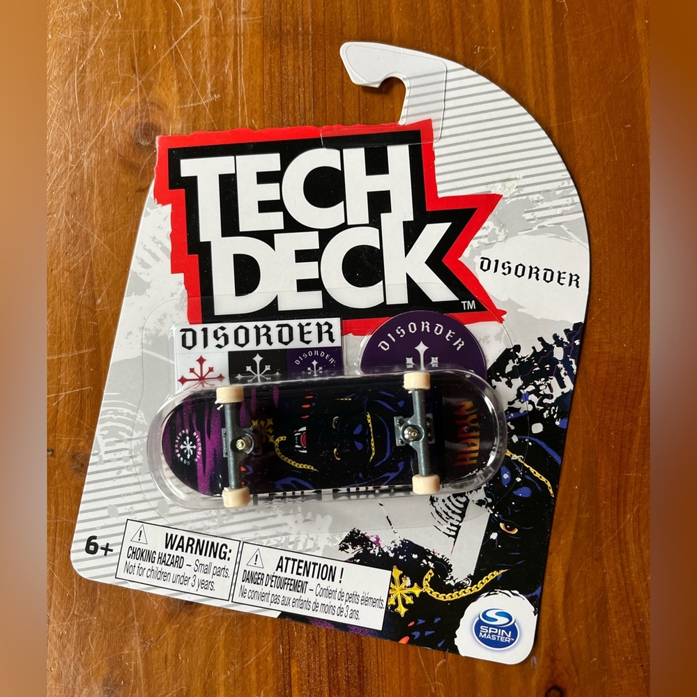 RARE Disorder x Tech Deck Mini Fingerboard